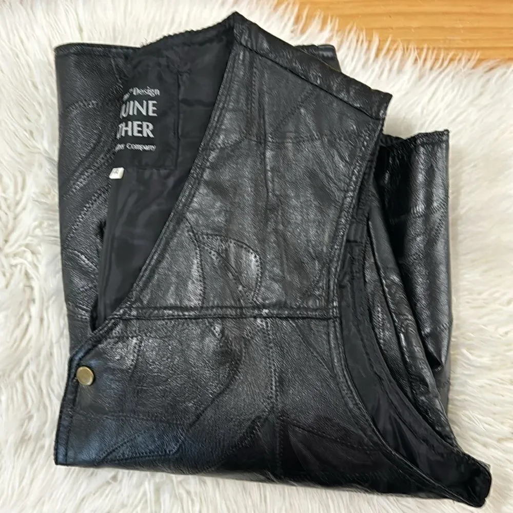 NAVARRE LEATHER COMPANY VEST SIZE XXXL